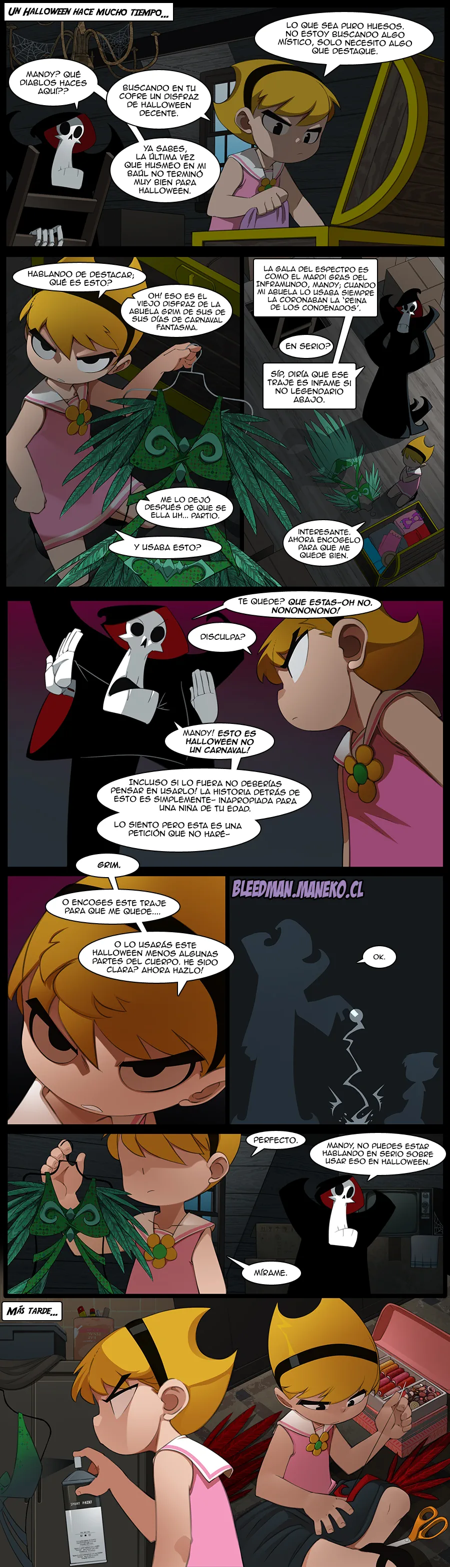 Grim Tales Especial Halloween 2021 página 1