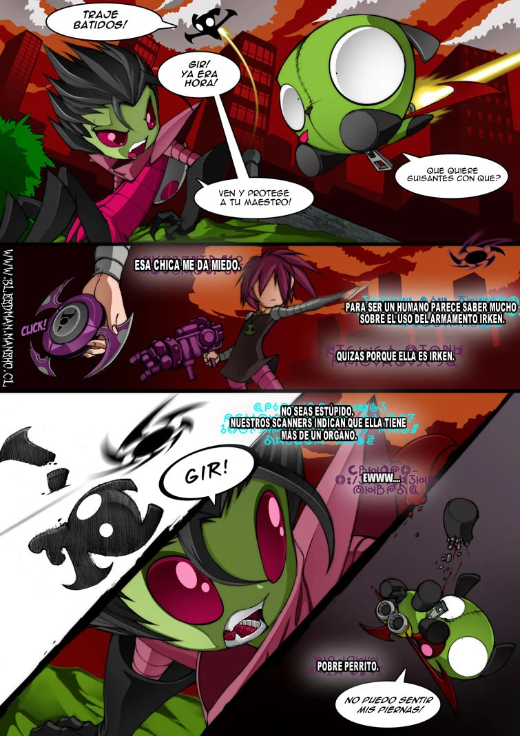 Invasor Zim: Manifiesto de la perdición página 8