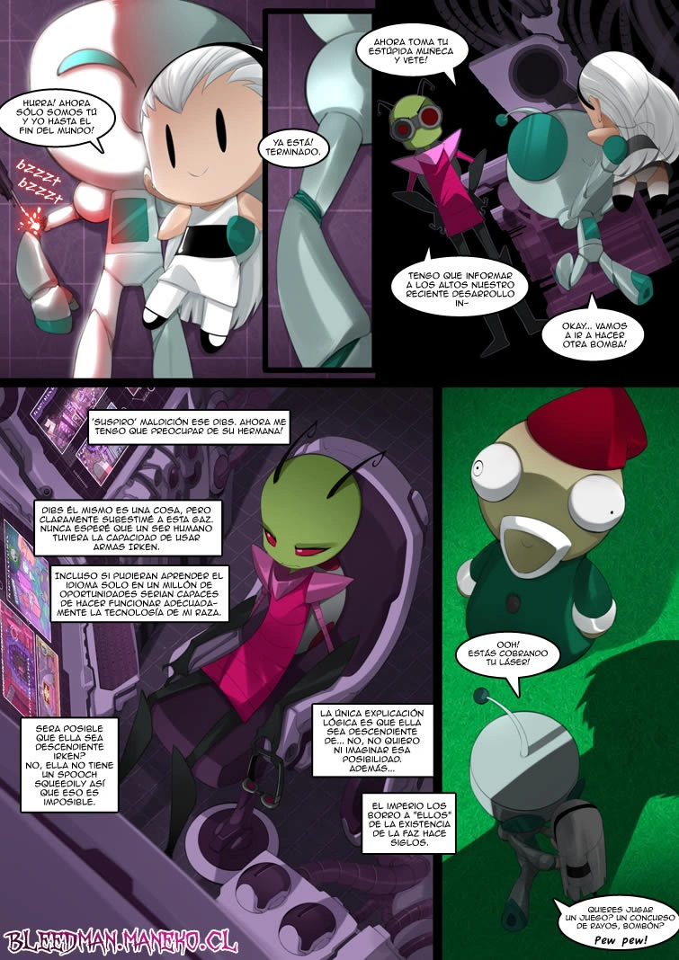 Invasor Zim: Manifiesto de la perdición página 22