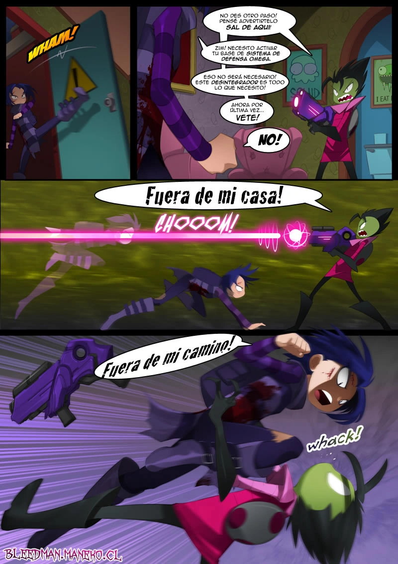 Invasor Zim: Manifiesto de la perdición página 26