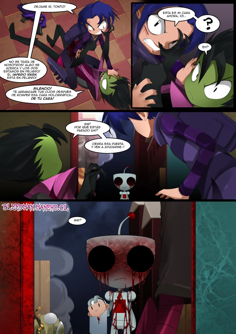 Invasor Zim: Manifiesto de la perdición página 27