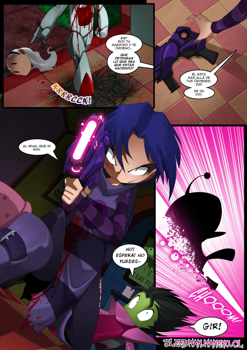 Invasor Zim: Manifiesto de la perdición página 28