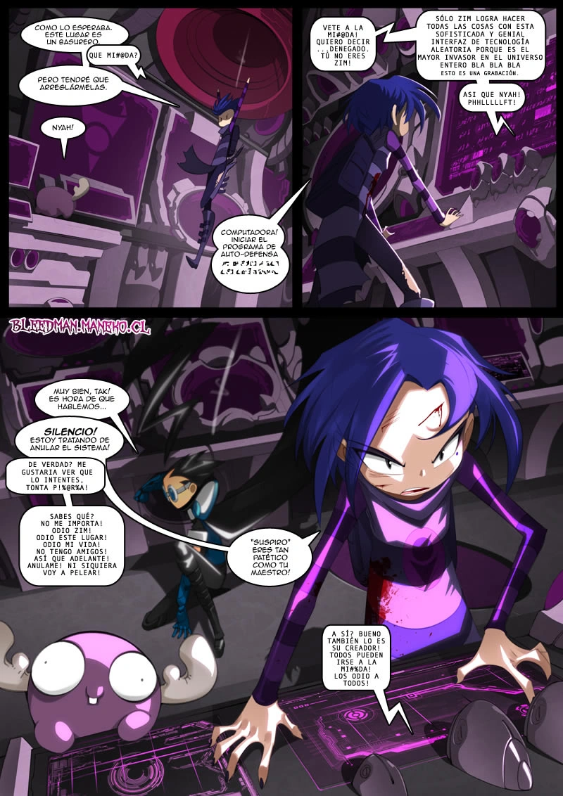 Invasor Zim: Manifiesto de la perdición página 38