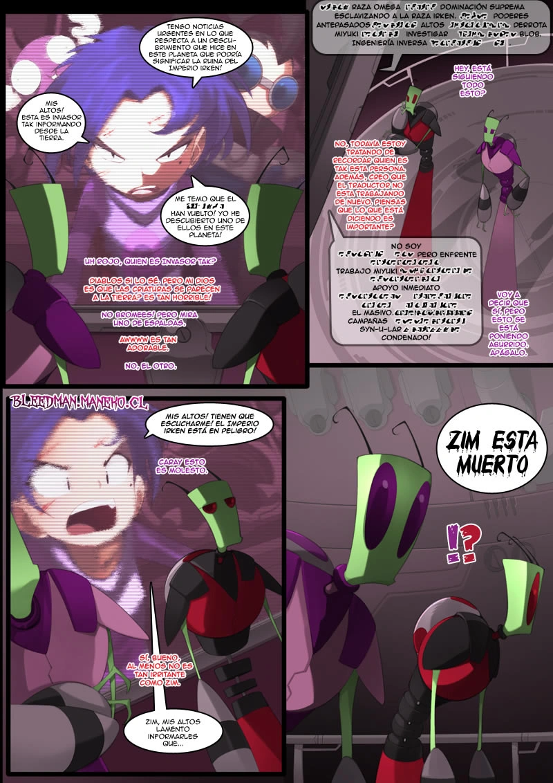 Invasor Zim: Manifiesto de la perdición página 41