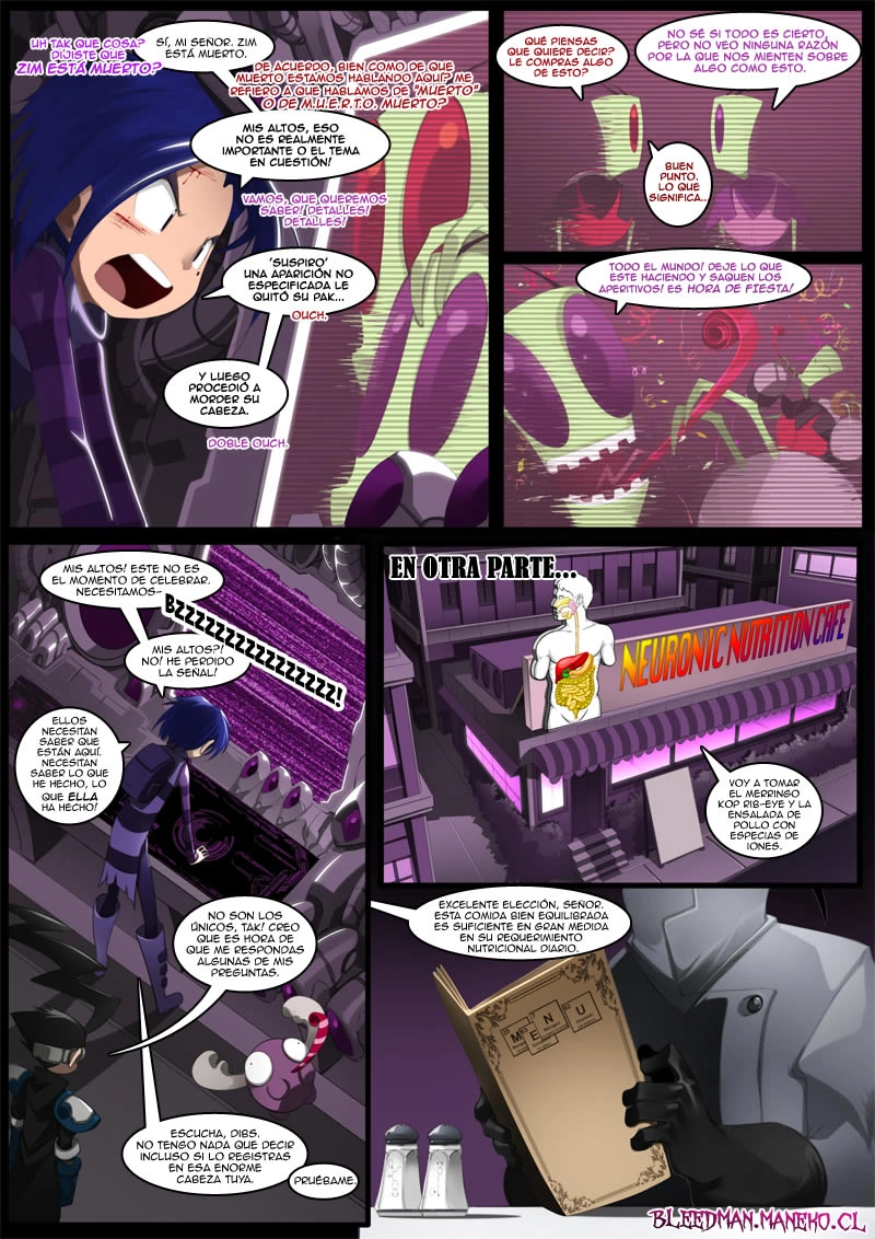 Invasor Zim: Manifiesto de la perdición página 42