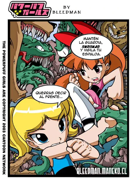 Powerpuff Girls Doujinshi (PPGD) Especial 2004 página 1