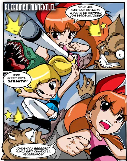 Powerpuff Girls Doujinshi (PPGD) Especial 2004 página 2