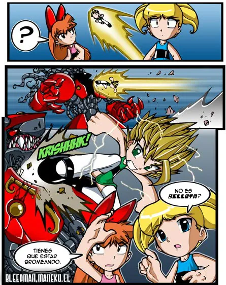 Powerpuff Girls Doujinshi (PPGD) Especial 2004 página 4