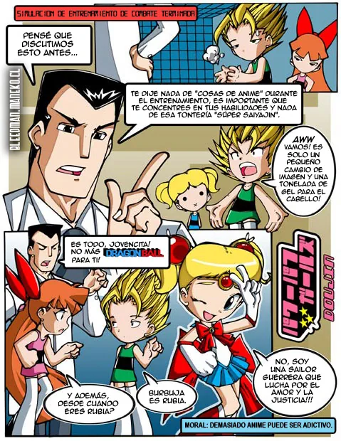 Powerpuff Girls Doujinshi (PPGD) Especial 2004 página 6