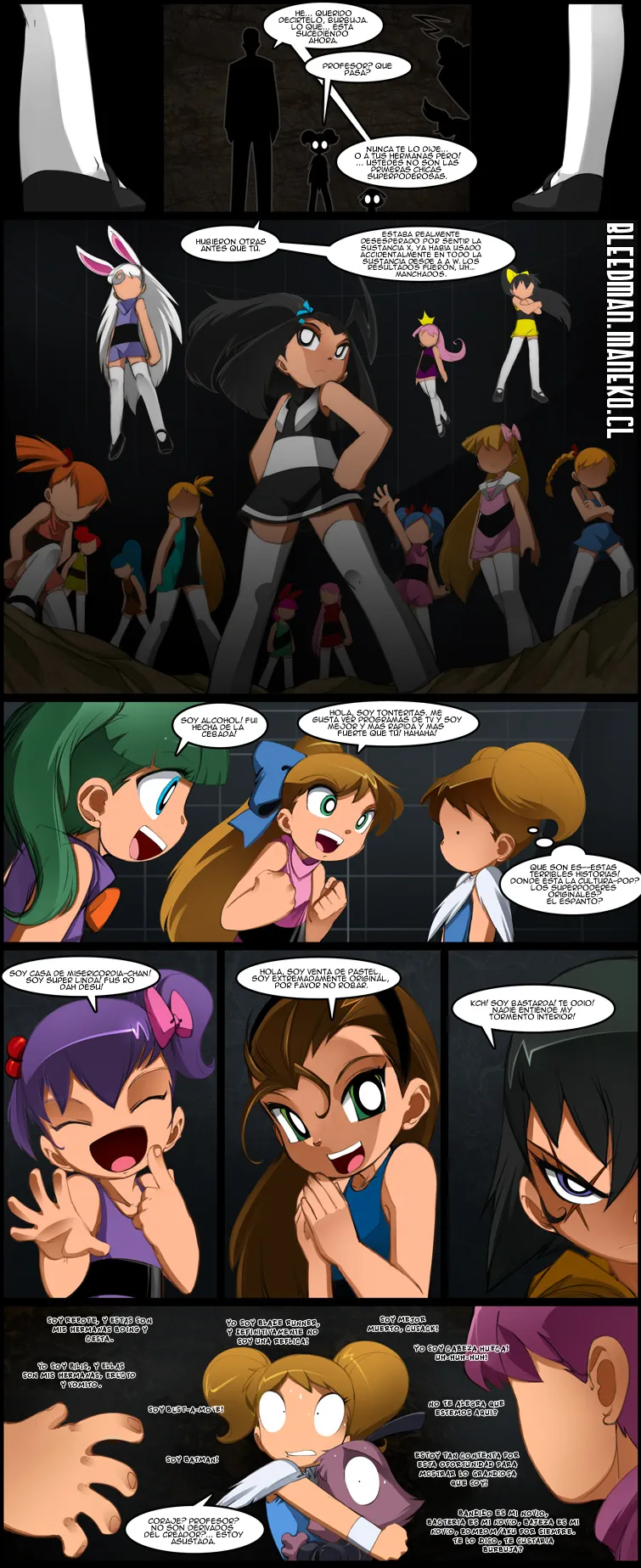 Powerpuff Girls Doujinshi (PPGD) Especial April Fool 2012