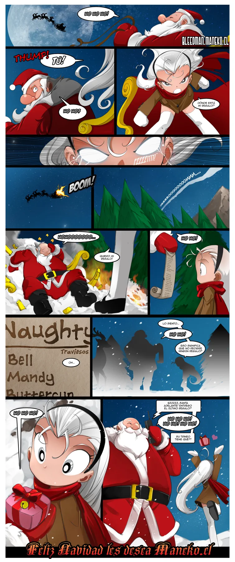 Powerpuff Girls Doujinshi (PPGD) Especial Navidad 2012