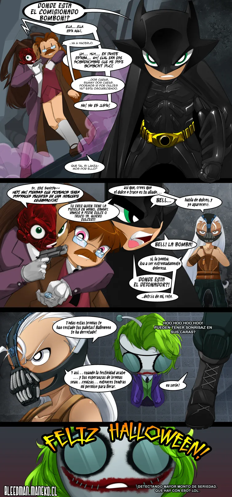 Powerpuff Girls Doujinshi (PPGD) Especial Halloween 2014