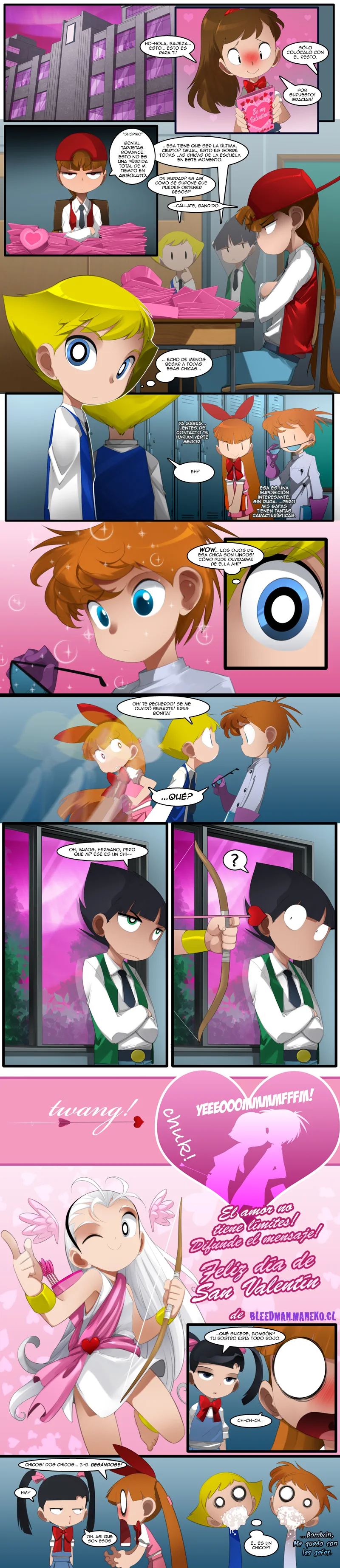Powerpuff Girls Doujinshi (PPGD) Especial San Valentin 2016