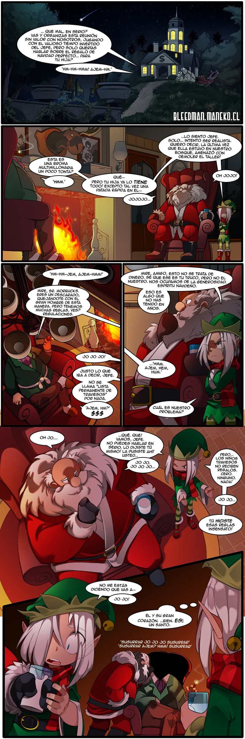 Powerpuff Girls Doujinshi (PPGD) Especial Navidad 2019 página 1