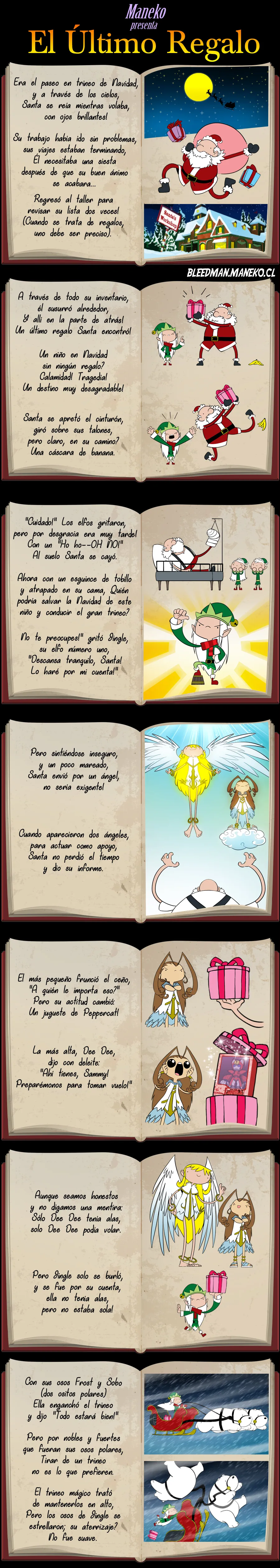Powerpuff Girls Doujinshi (PPGD) Especial Navidad 2021 página 1