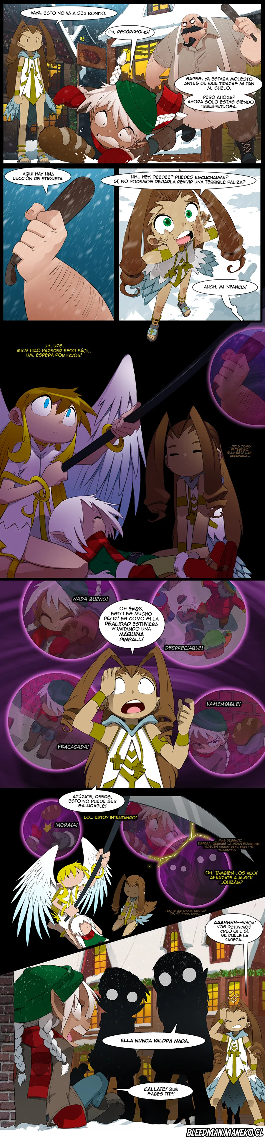 Powerpuff Girls Doujinshi (PPGD) Especial Navidad 2021 página 3