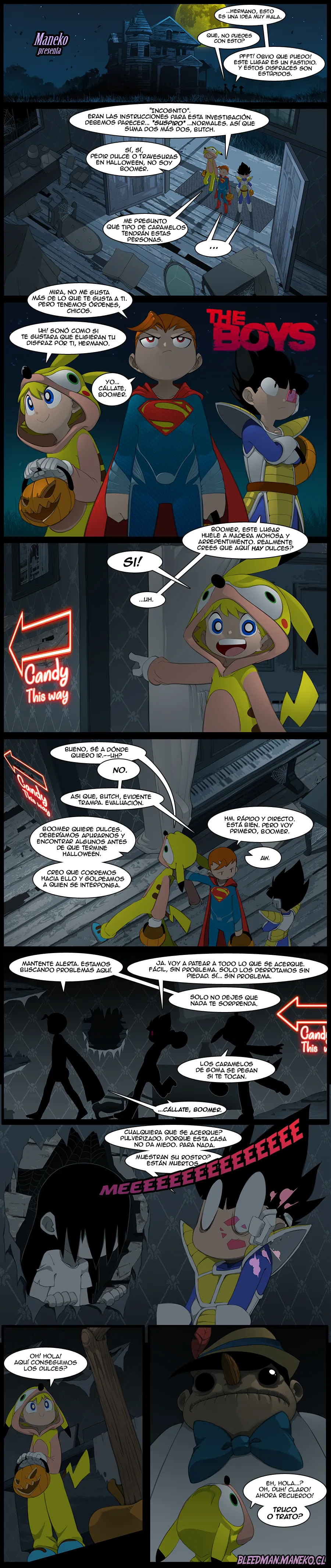 Powerpuff Girls Doujinshi (PPGD) Especial Halloween 2023 página 1