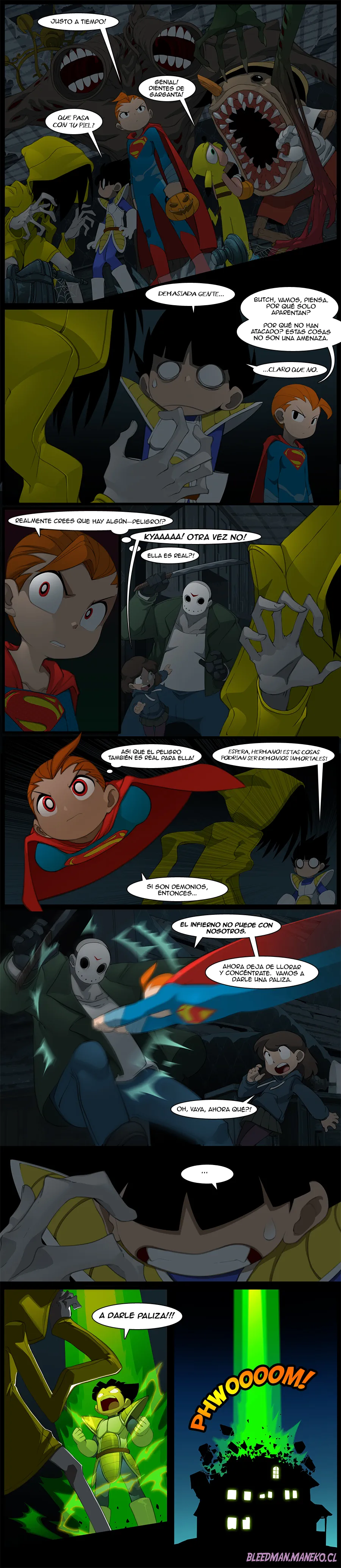 Powerpuff Girls Doujinshi (PPGD) Especial Halloween 2023 página 2