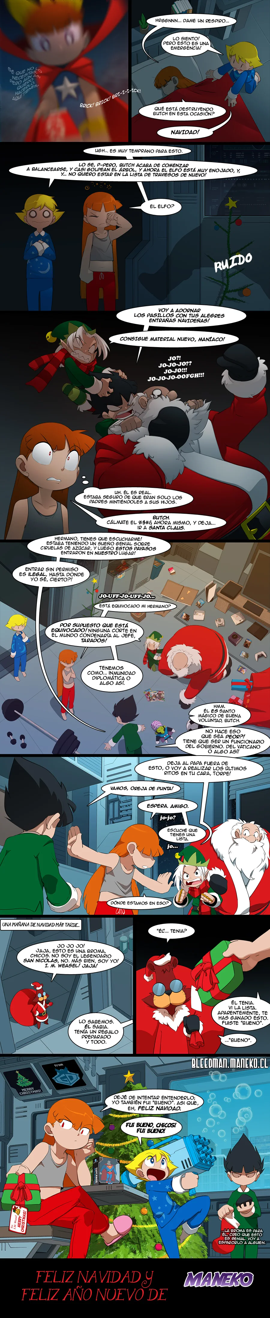 Powerpuff Girls Doujinshi (PPGD) Especial Navidad 2023